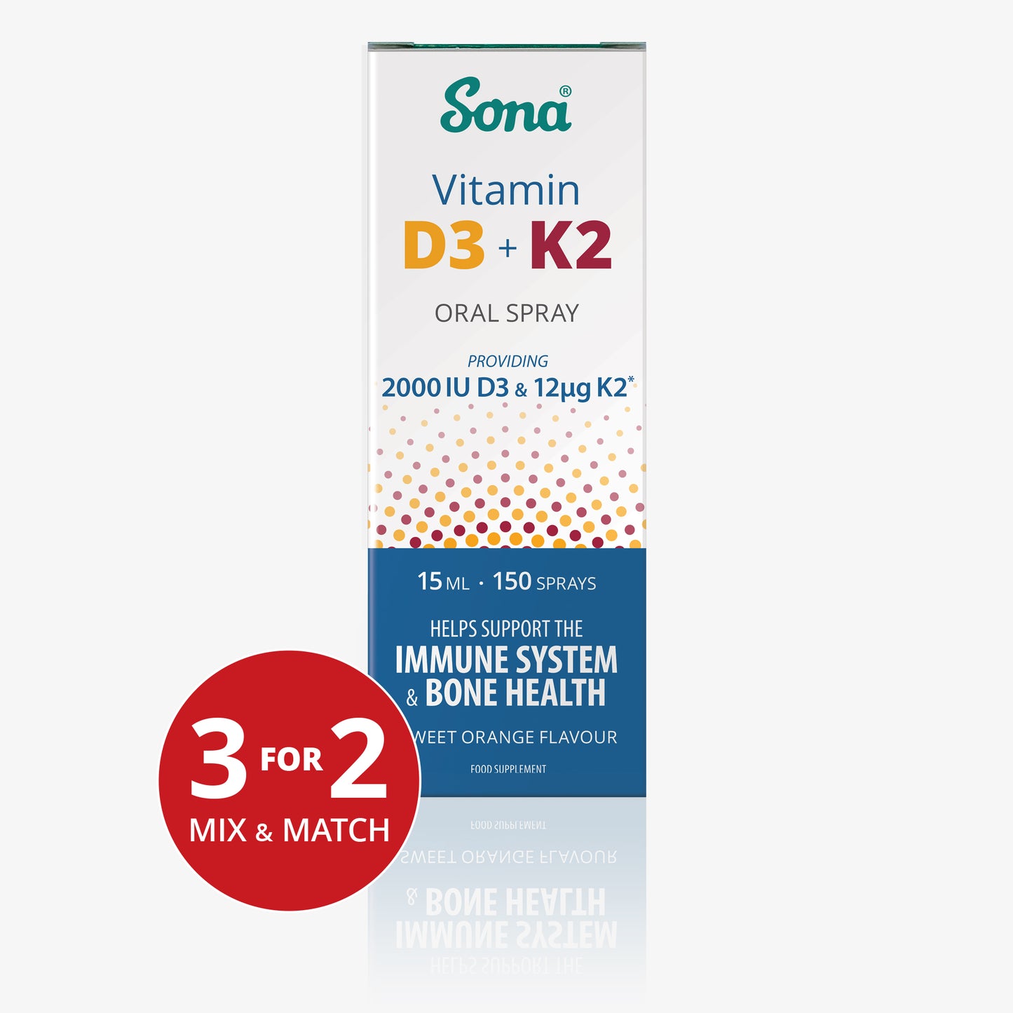 Vitamin D3 + K2 Oral Spray