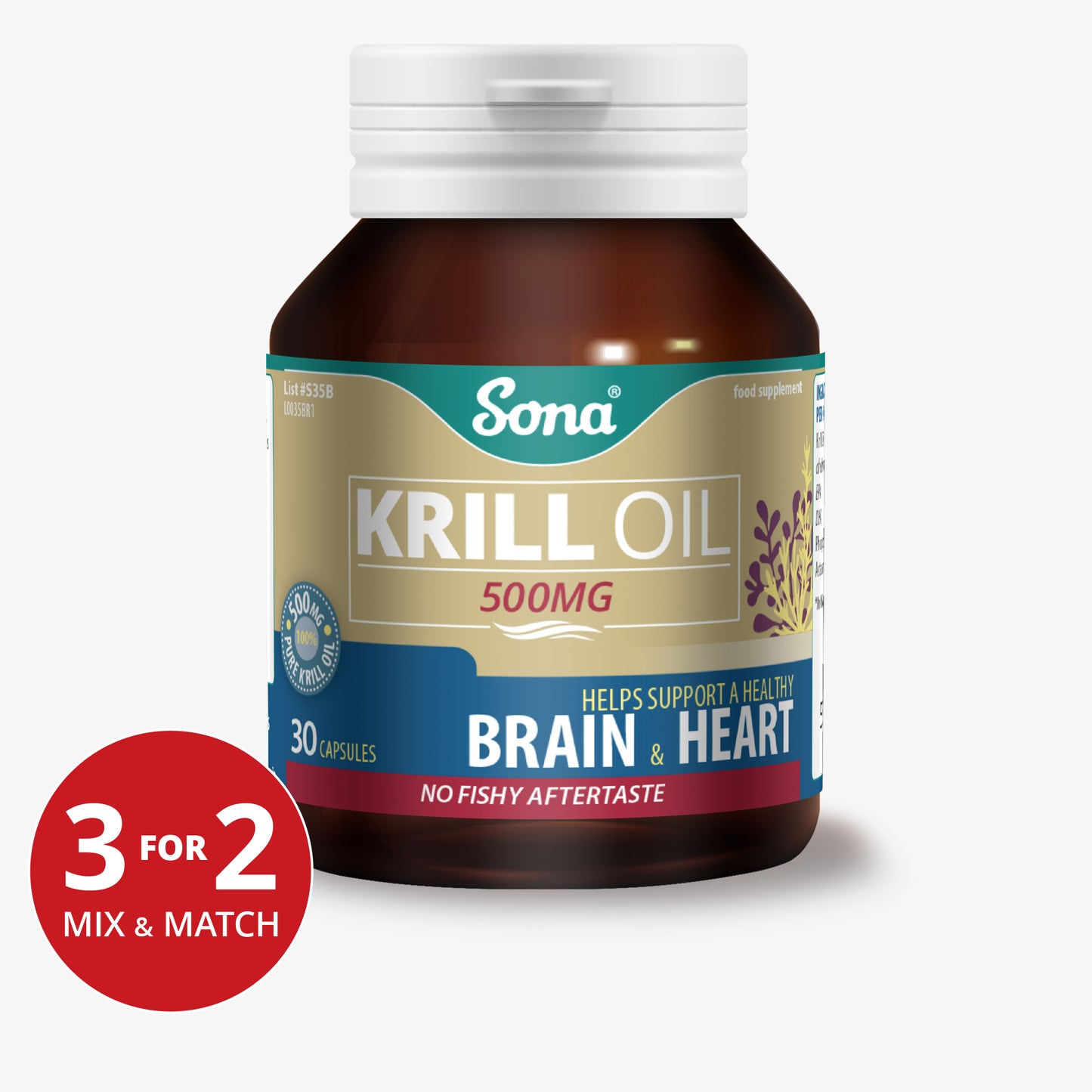 Krill Oil - 500mg Pure Krill Oil Capsules
