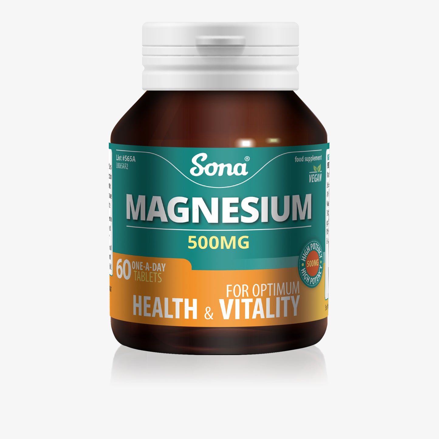 Magnesium - 500mg Tablets