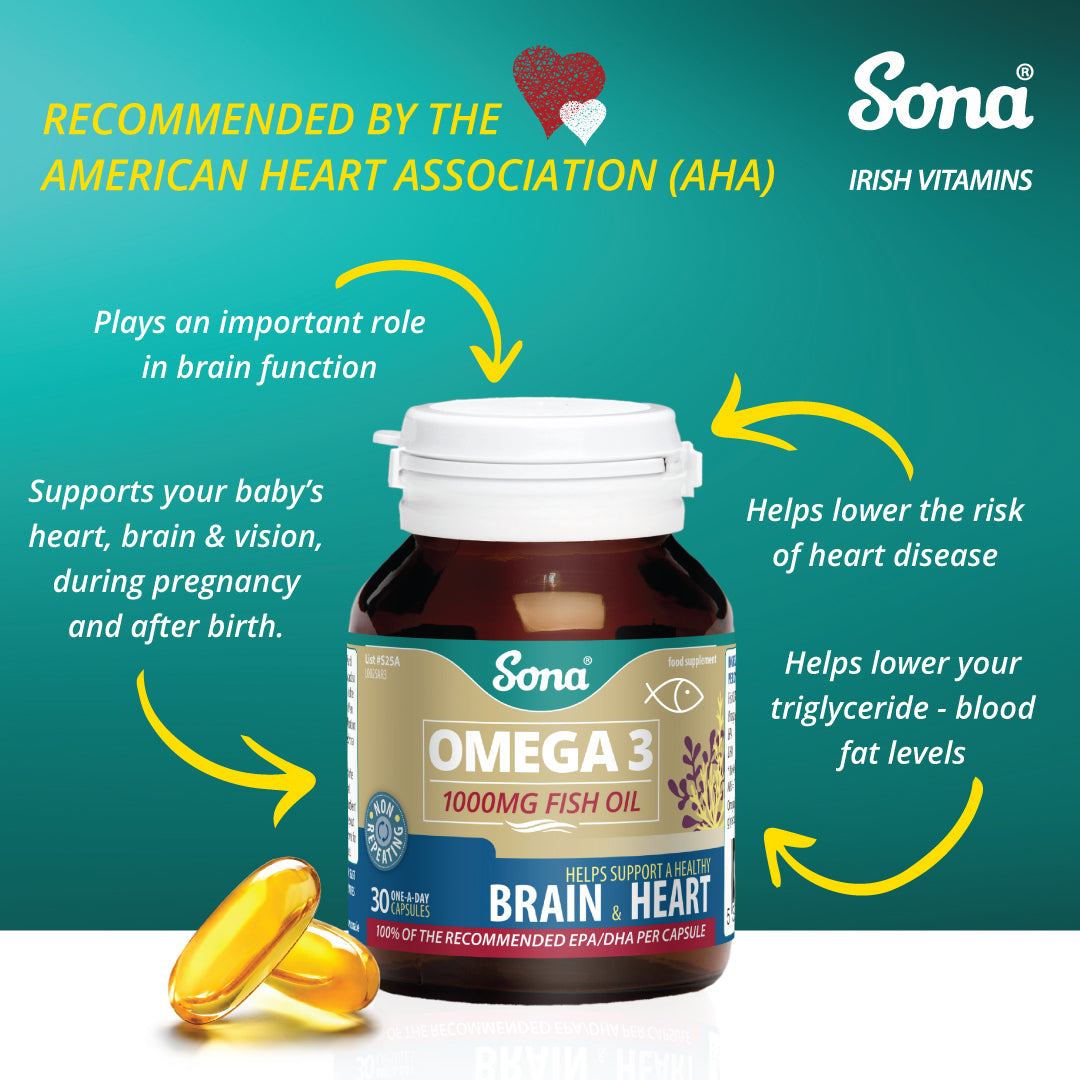 Omega 3 - Fish Oil (30 / 90 Capsules)