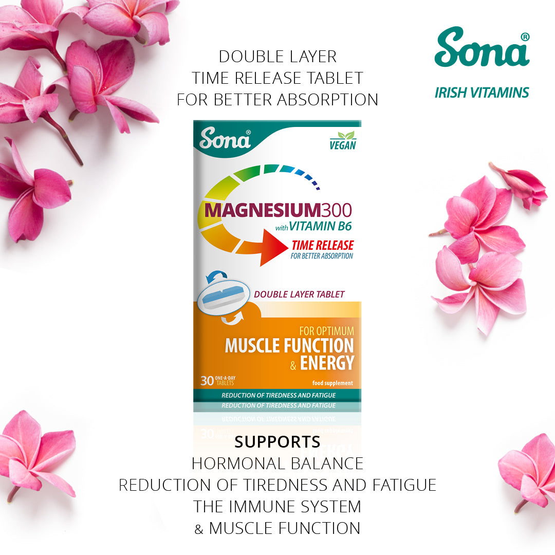 Magnesium300 - Magnesium and Vitamin B6 Tablets