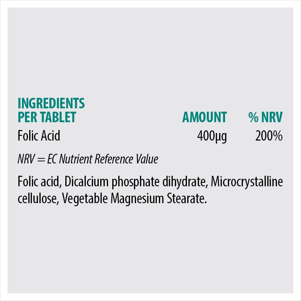 Folic Acid 400µg