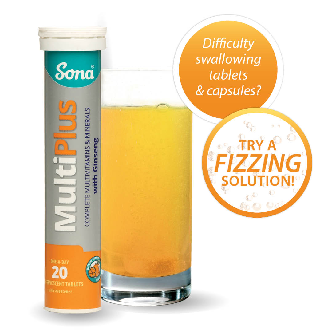 MultiPlus Effervescent - Complete Multivitamin with Ginseng