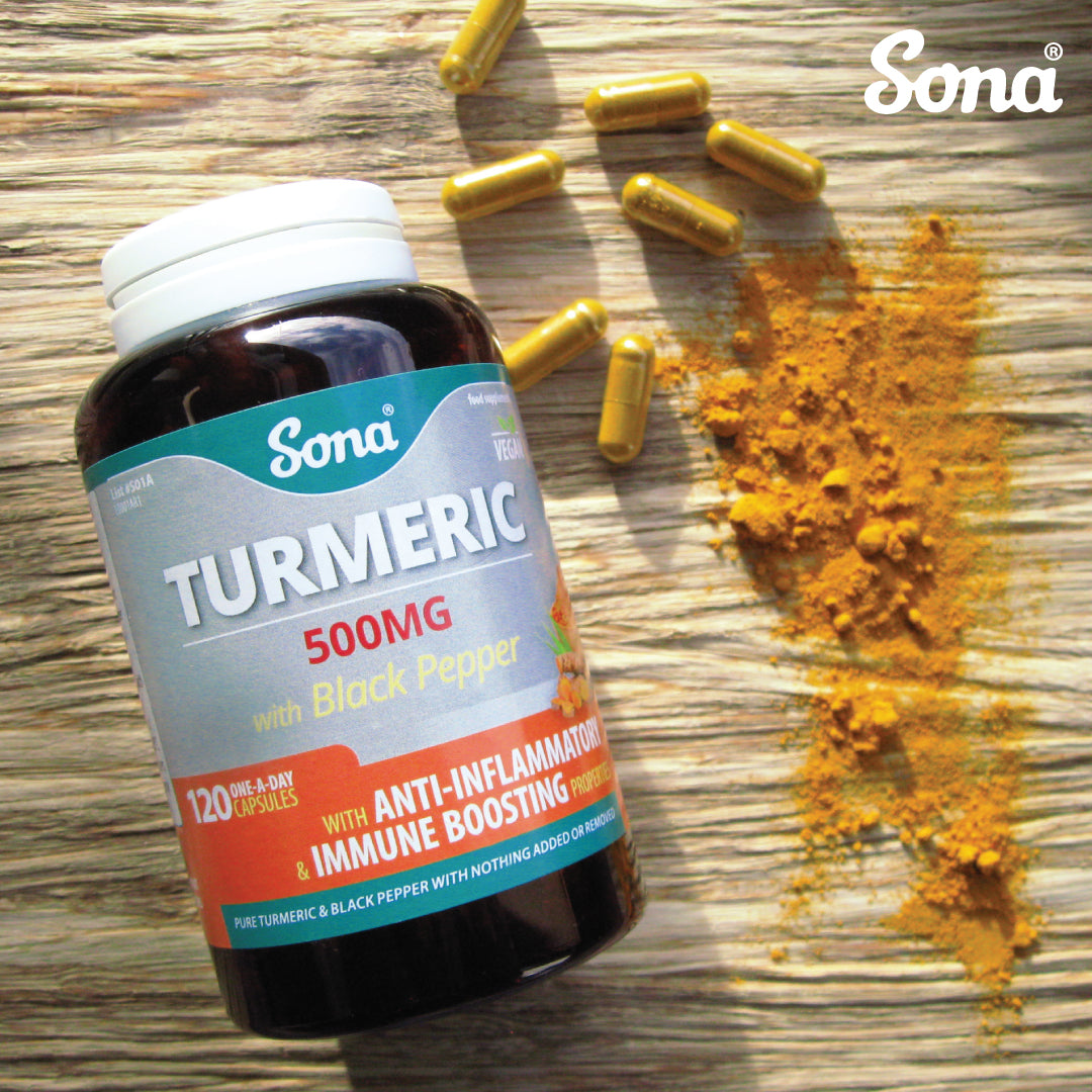 Turmeric 500mg with Black Pepper