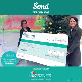  Sona's GOLDEN TICKET winner & support of Children’s Health Foundation