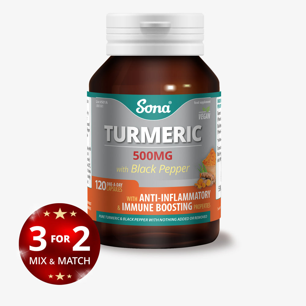 Turmeric 500mg with Black Pepper
