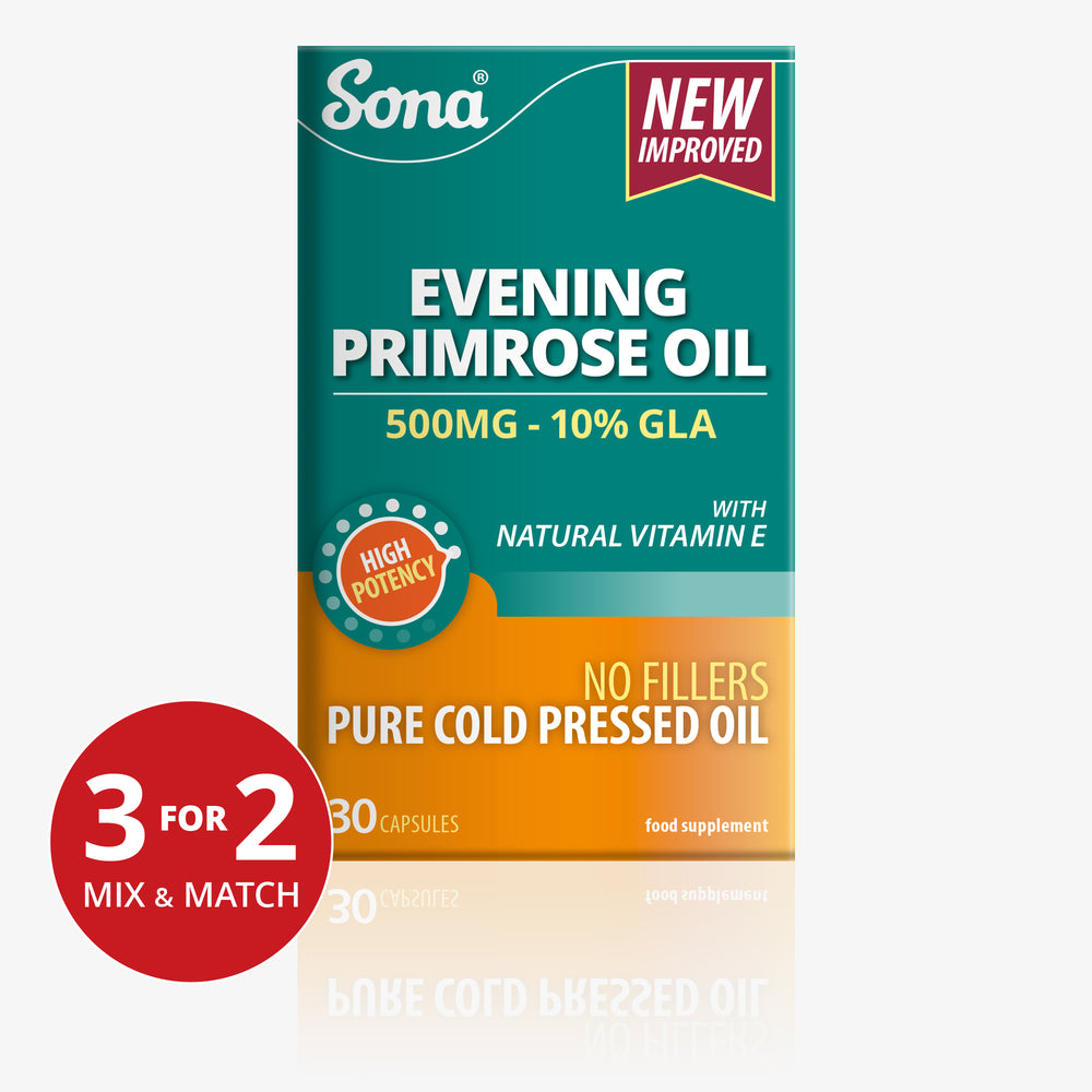 Evening Primrose Oil - 500mg Capsules