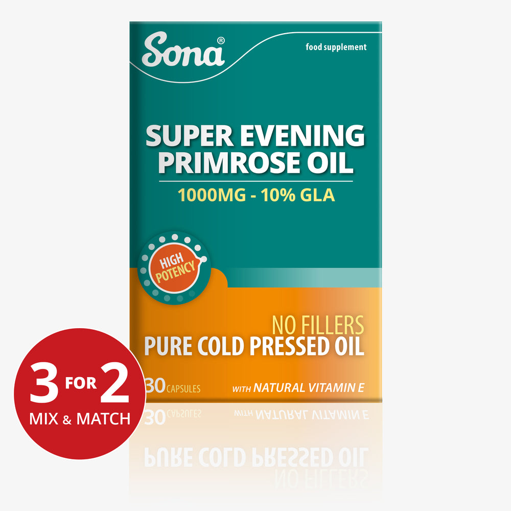 
                      
                        Evening Primrose Oil  - 1000mg Capsules
                      
                    