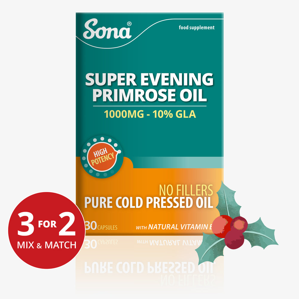 Evening Primrose Oil  - 1000mg Capsules