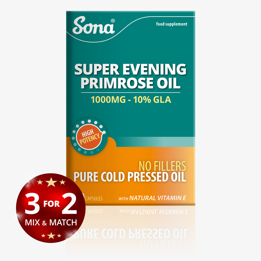 Evening Primrose Oil  - 1000mg Capsules