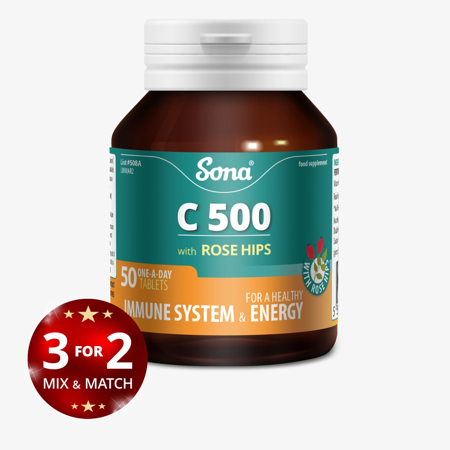 C500 with Rose Hips - Vitamin C