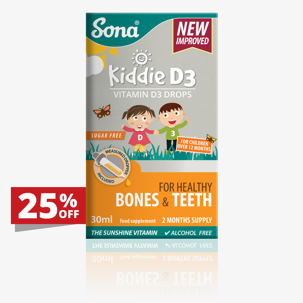 
                      
                        Kiddie D3 - Vitamin D drops for Children
                      
                    