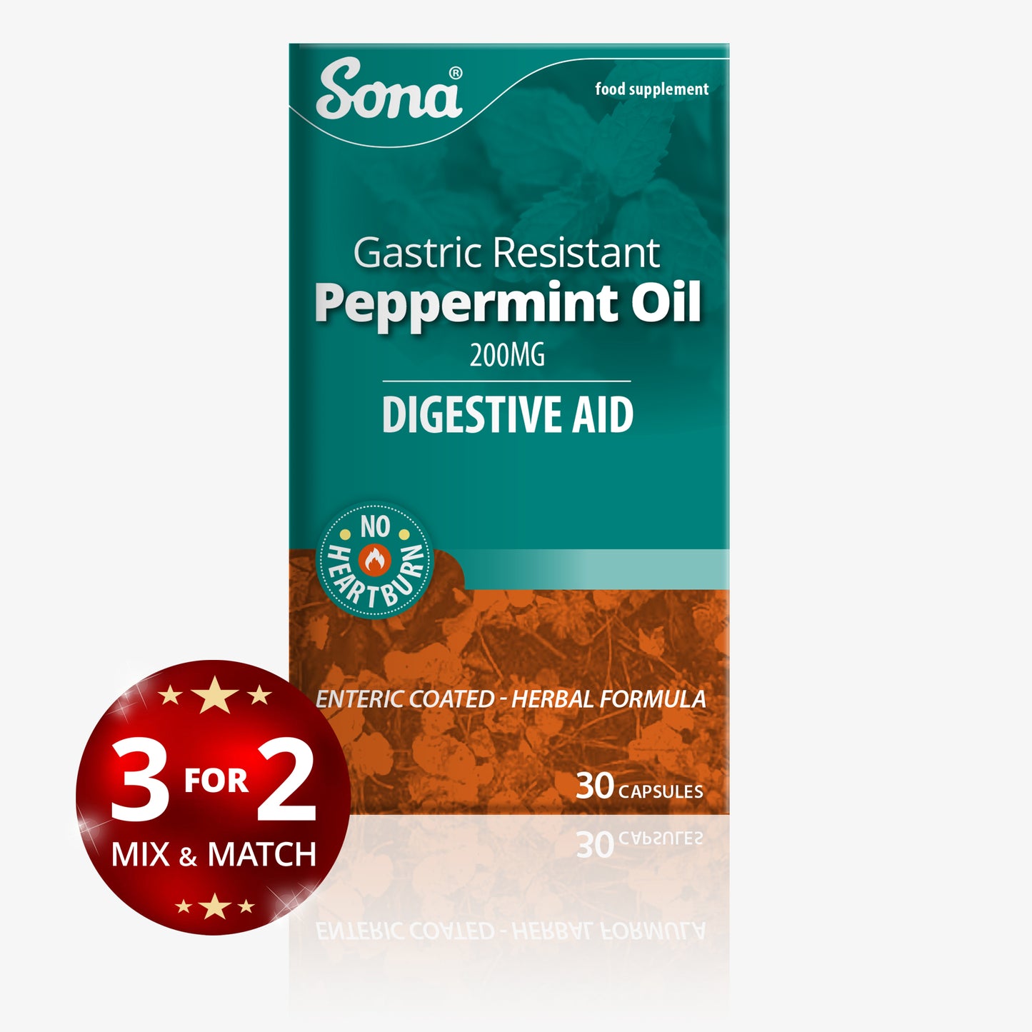 Peppermint Oil - Gastric Resistant Capsules