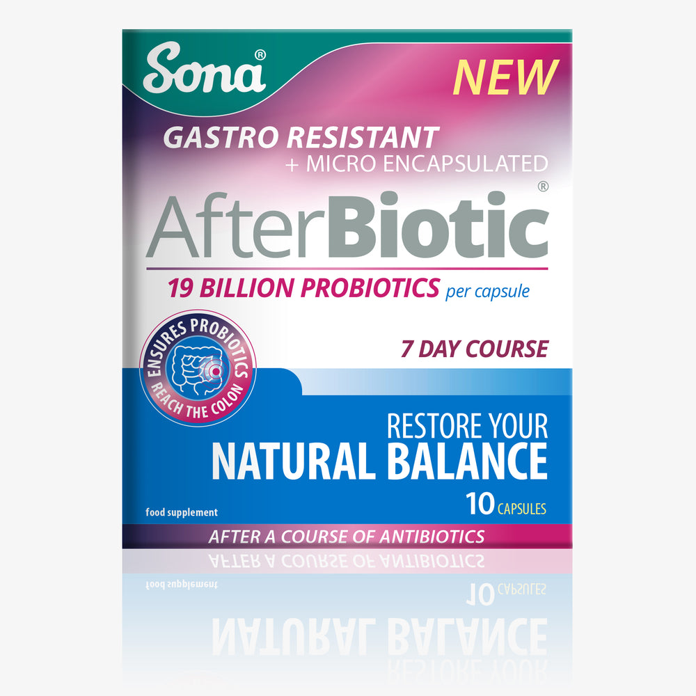 
                      
                        AfterBiotic - Gastro Resistant + Micro Encapsulated Probiotic Capsules
                      
                    