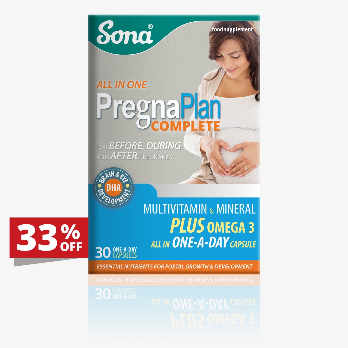 PregnaPlan Complete - Supplement for Before, During and After Pregnancy