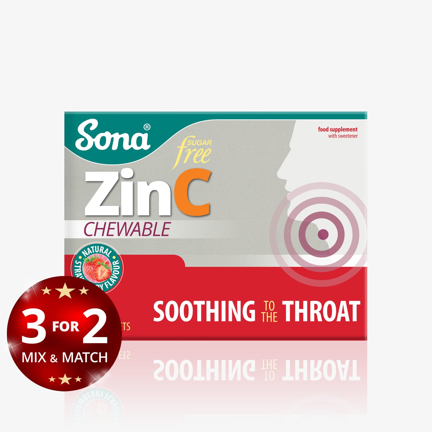 ZinC - Throat Lozenges with Zinc and Vitamin C