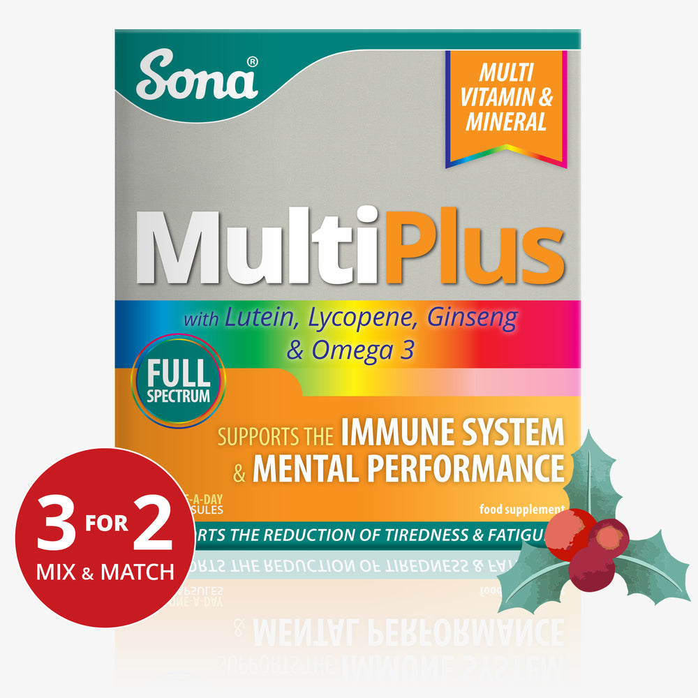 
                      
                        MultiPlus Capsules - Complete Multivitamin / Multimineral with Omega 3, Lutein and Ginseng
                      
                    