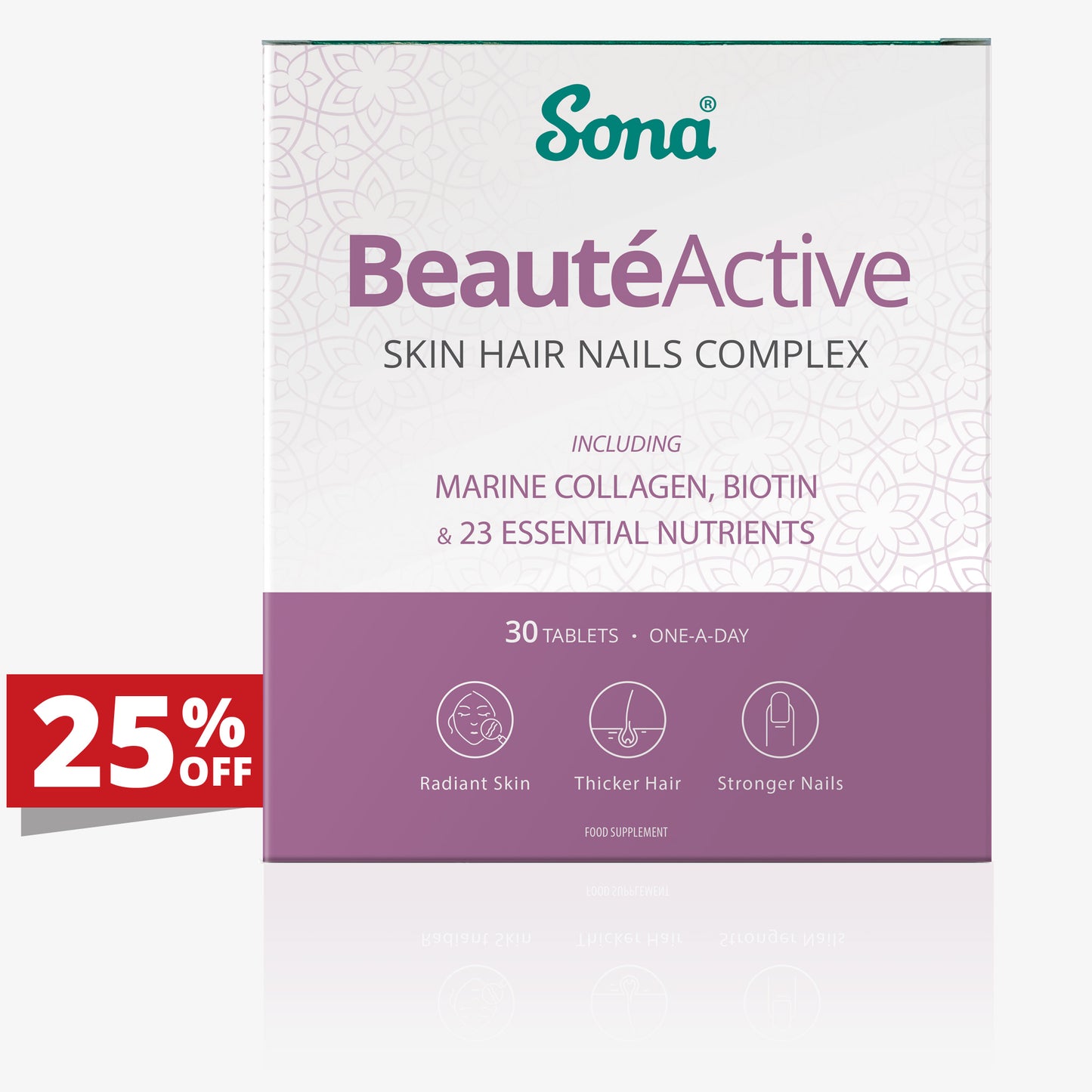 BeautéActive - Skin Hair and Nails Complex Supplement