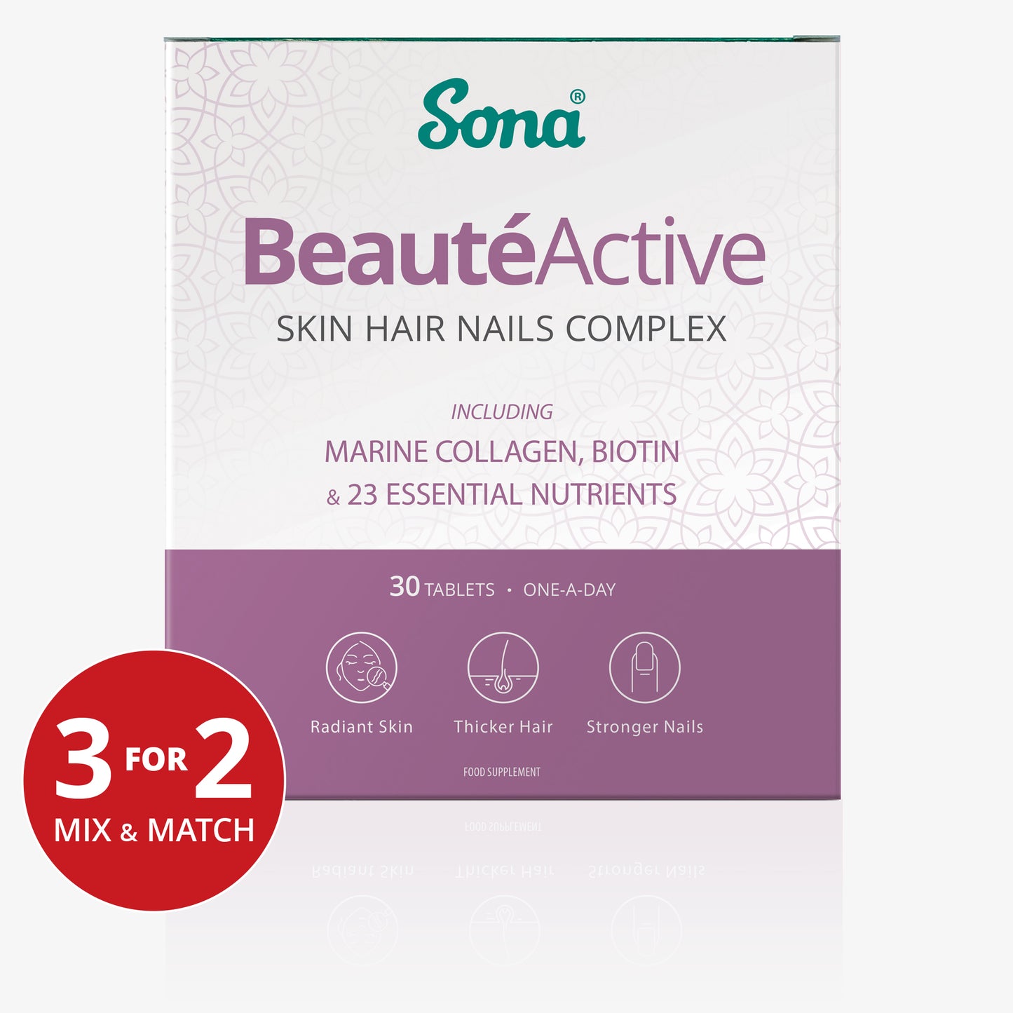 BeautéActive - Skin Hair and Nails Complex Supplement