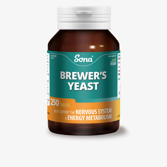 Sona Brewer's Yeast is a natural source of B Complex vitamins, vital for energy metabolism, the immune system, psychological functions and heart function.