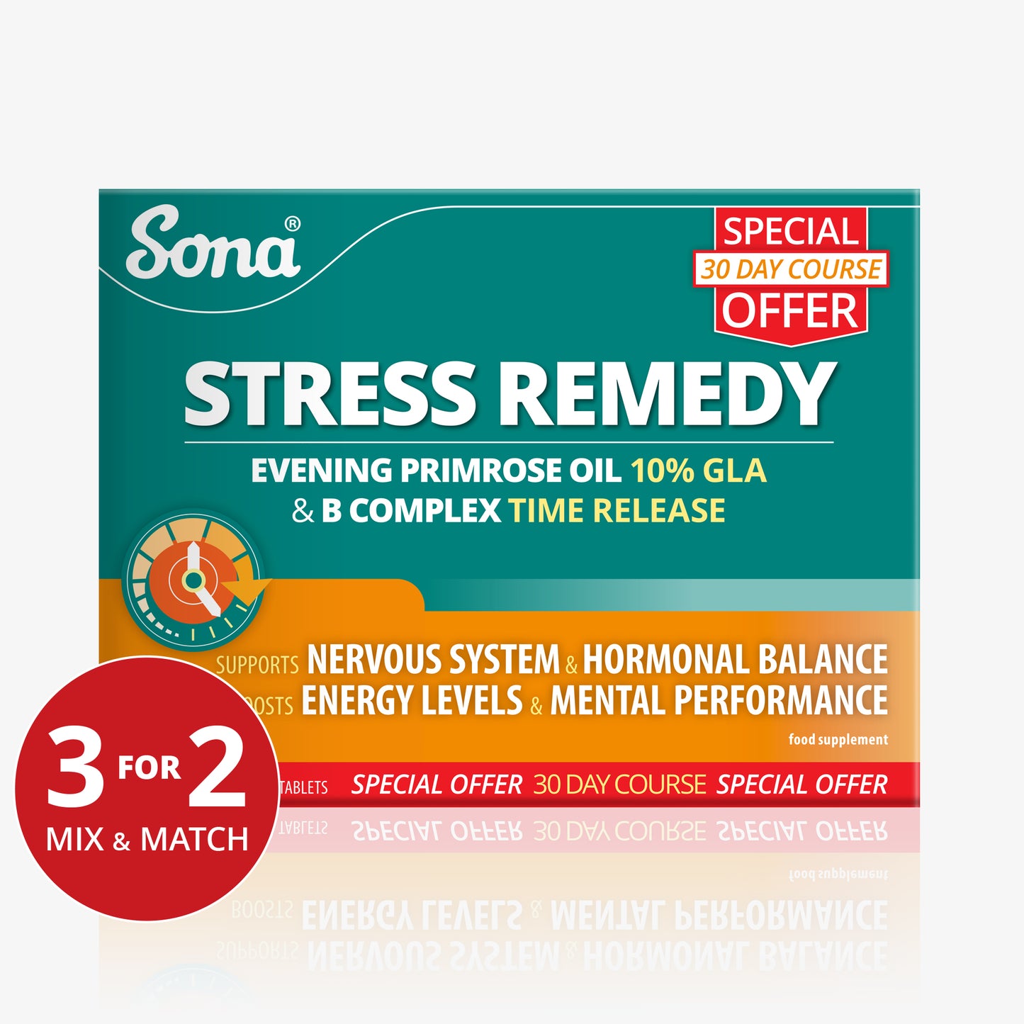 Stress Remedy - Evening Primrose Oil and Vitamin B Complex