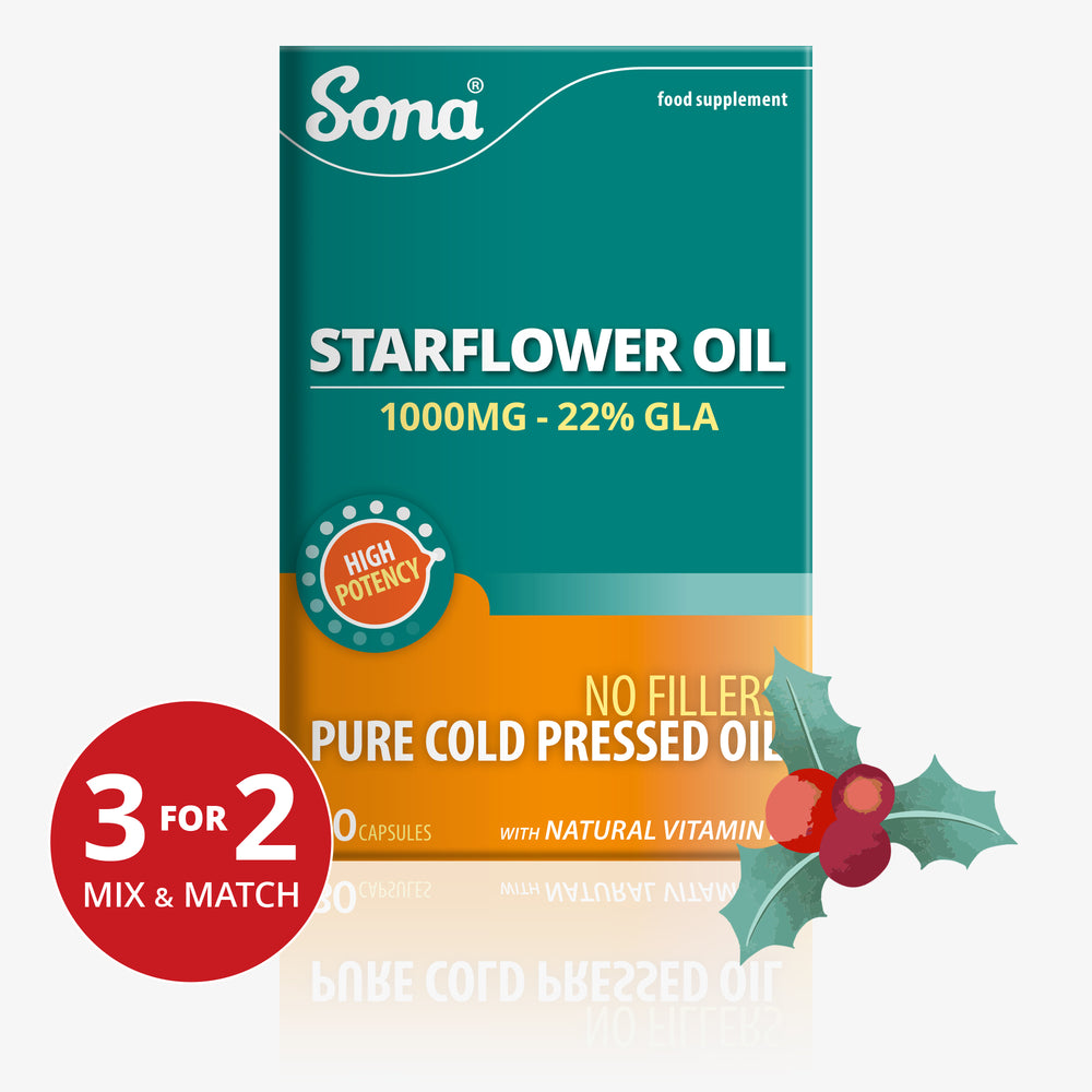 Starflower Oil - 1000mg Omega 6 Fatty Acid