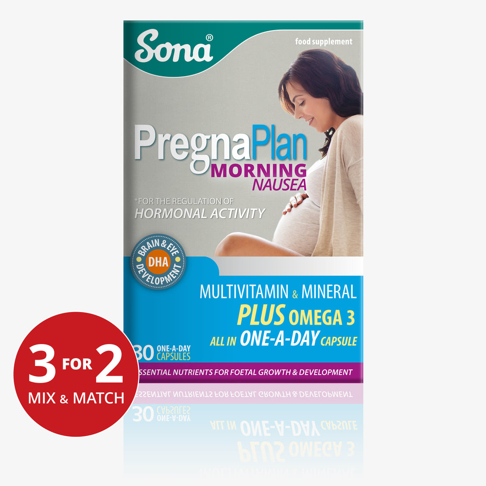 PregnaPlan Morning Nausea - Pregnancy Supplement Suitable for Nausea