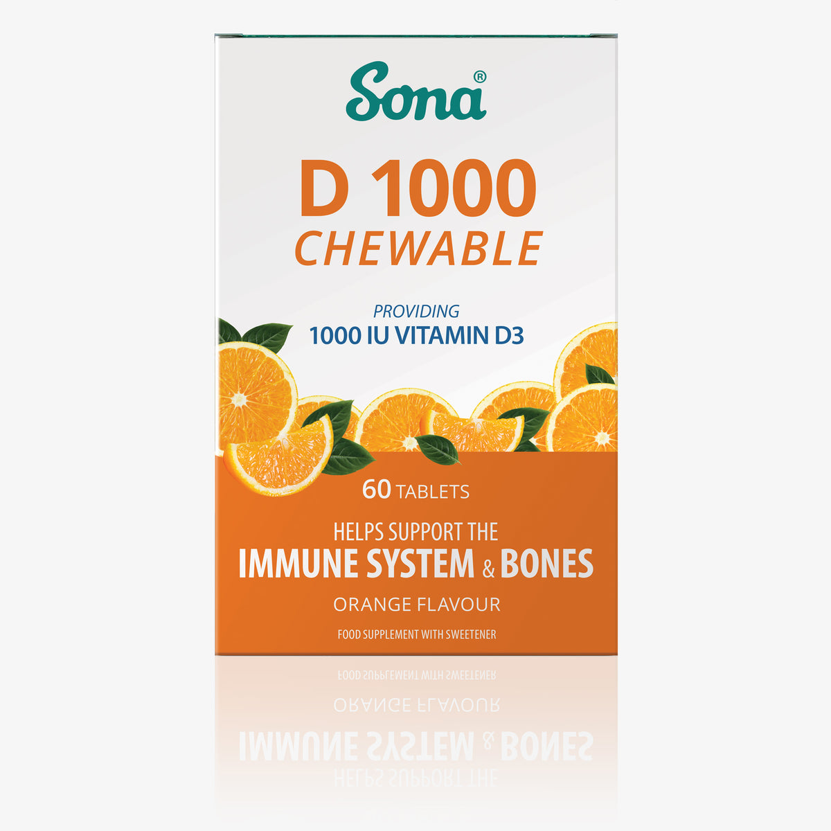 D Rite 1000 D 1000 Chewable - Vitamin D 1000 IU – Sona