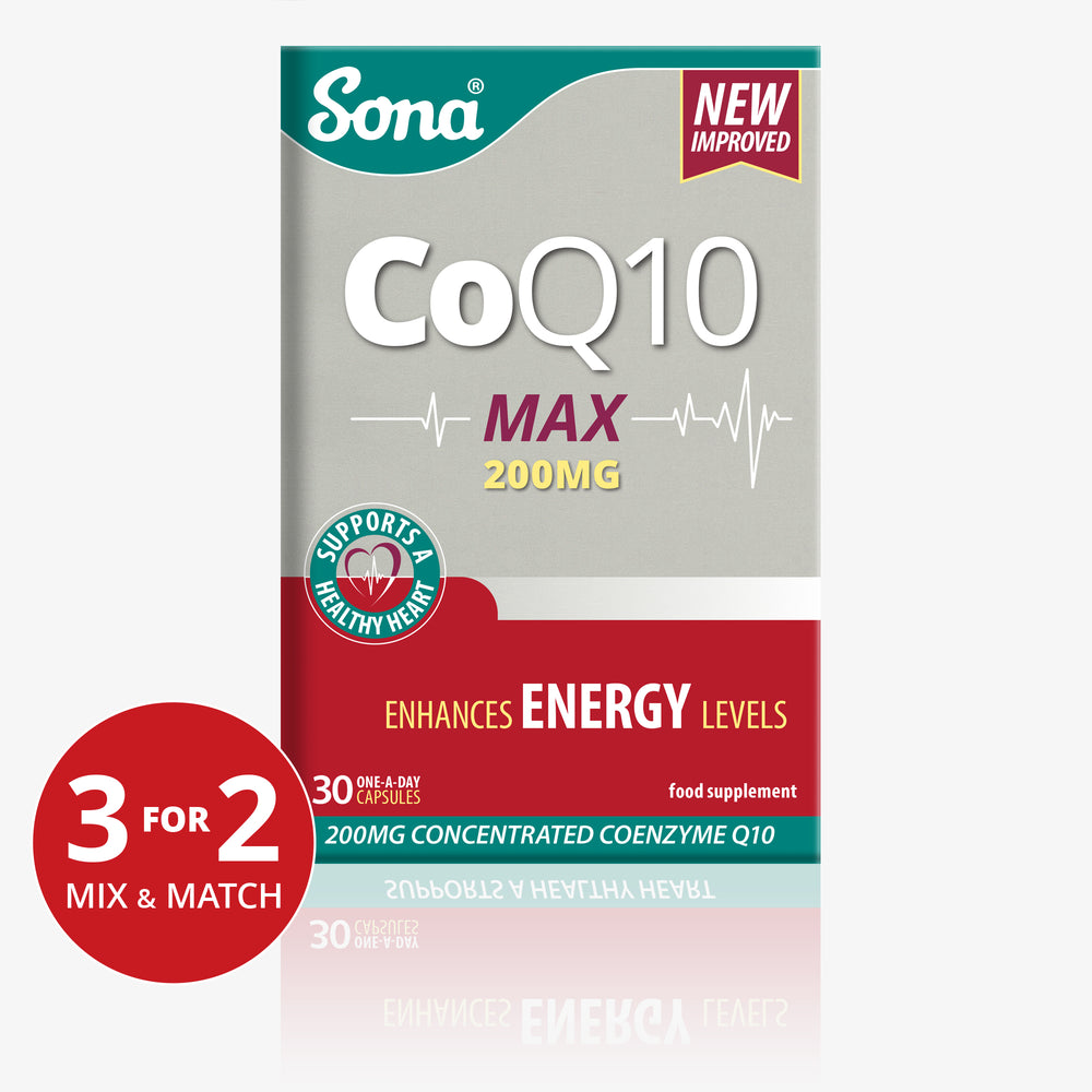 CoQ10 MAX 200mg - Coenzyme Q10 200mg Capsules