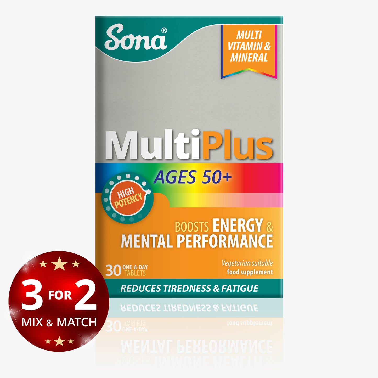 MultiPlus 50+ - Complete Multivitamin for ages 50+