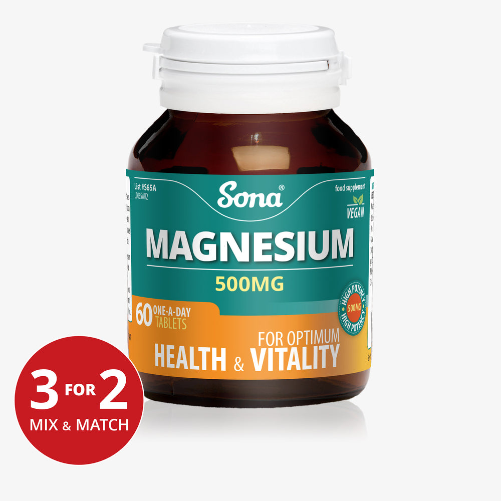 
                      
                        Magnesium - 500mg Tablets
                      
                    