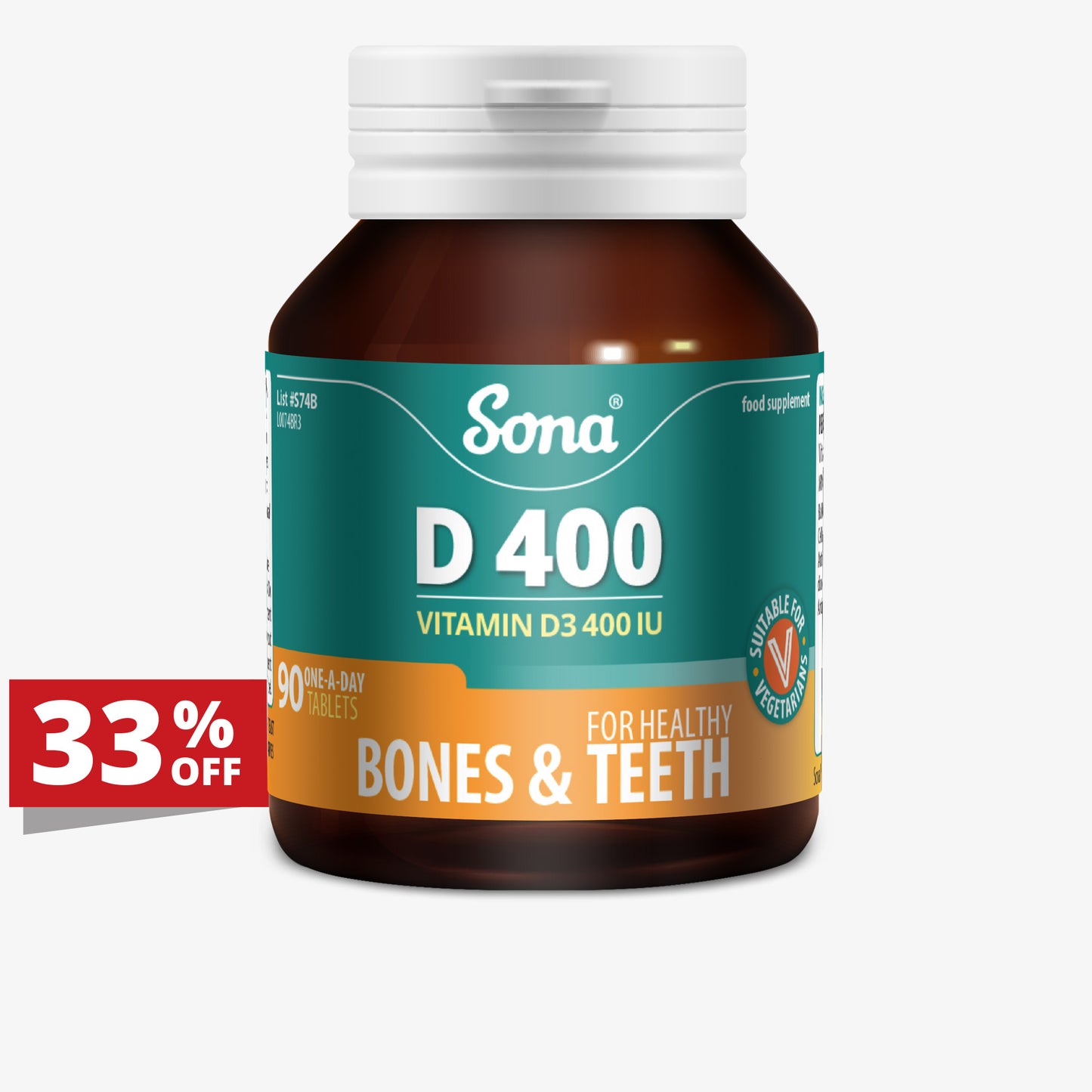 D 400 - Vitamin D 400 IU