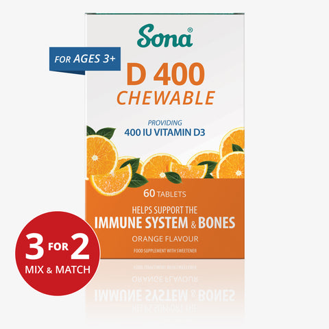 D 400 Chewable - Vitamin D 400 IU