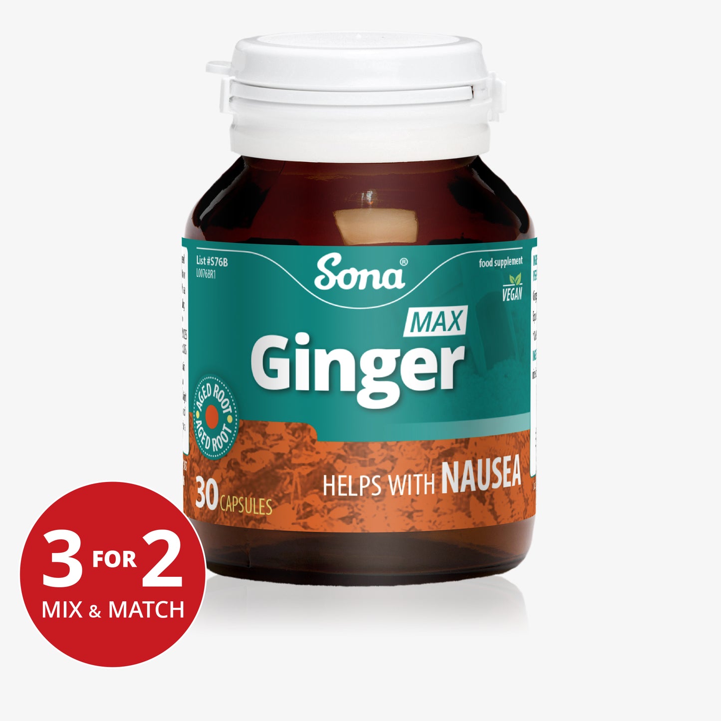 Ginger Max - Concentrated Ginger Capsules