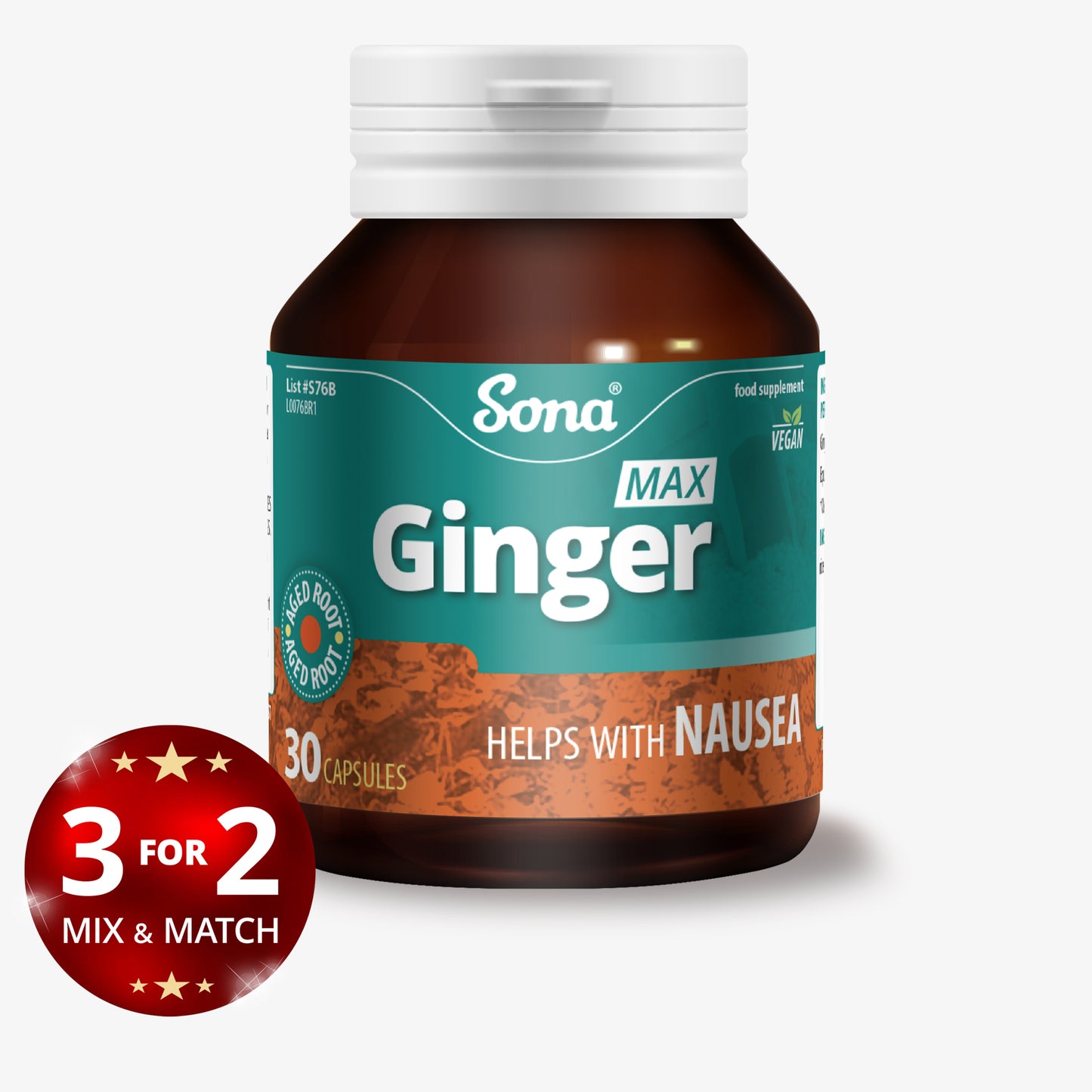 Ginger Max - Concentrated Ginger Capsules