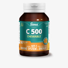  Sona C 500 Chewable is a delicious, sugar free, chewable Vitamin C tablet. For immune system health, energy, collagen formation and nervous system.