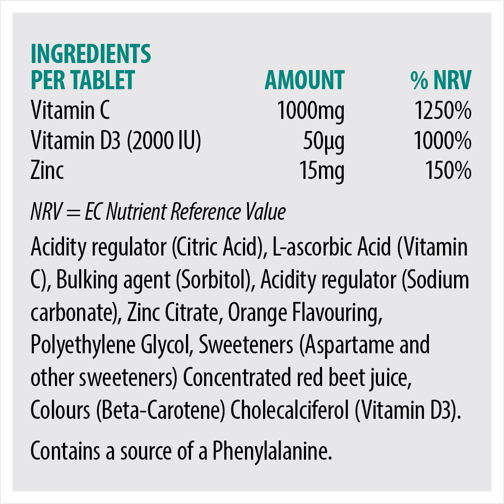
                      
                        Immunity - Triple-Action Effervescent
                      
                    