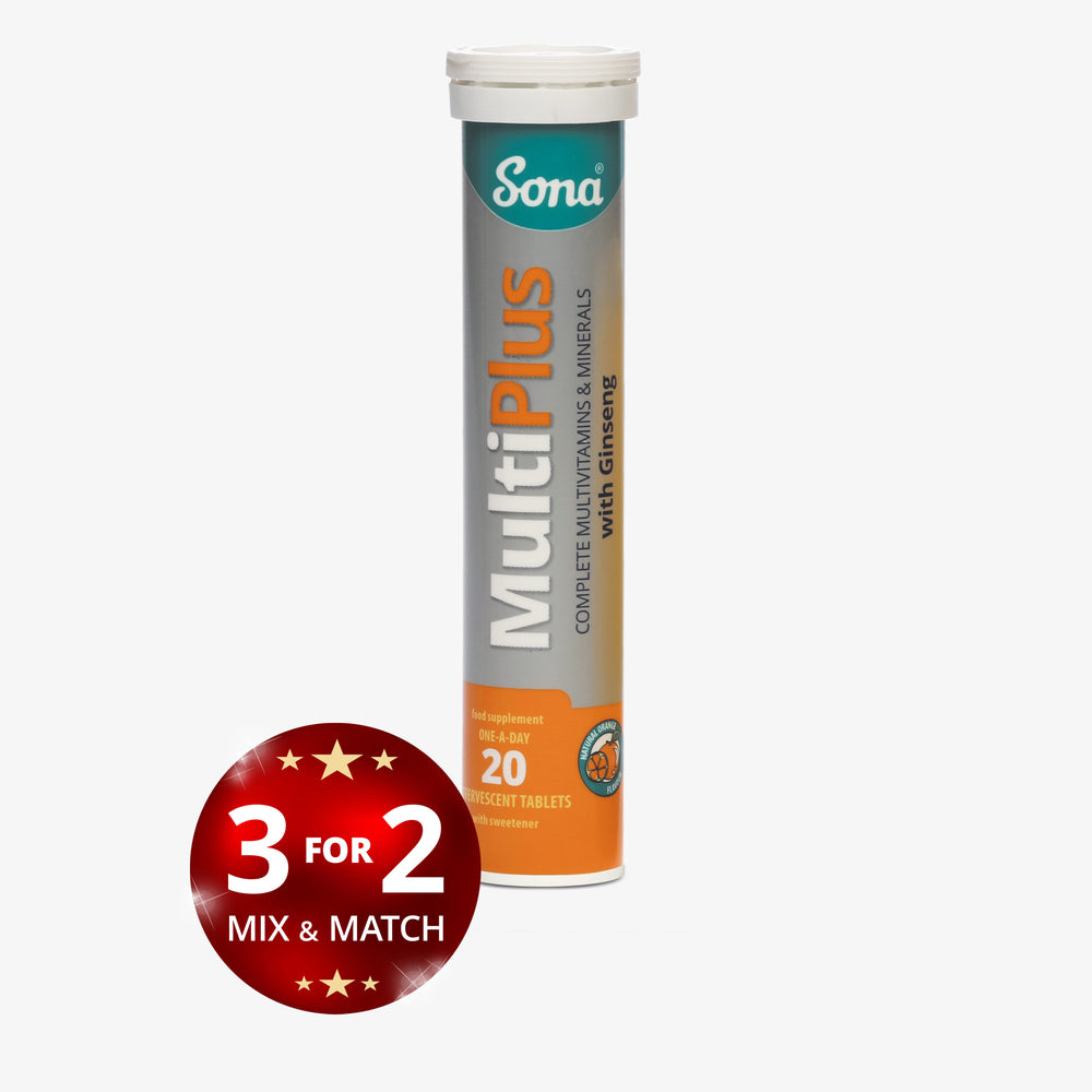 MultiPlus Effervescent - Complete Multivitamin with Ginseng