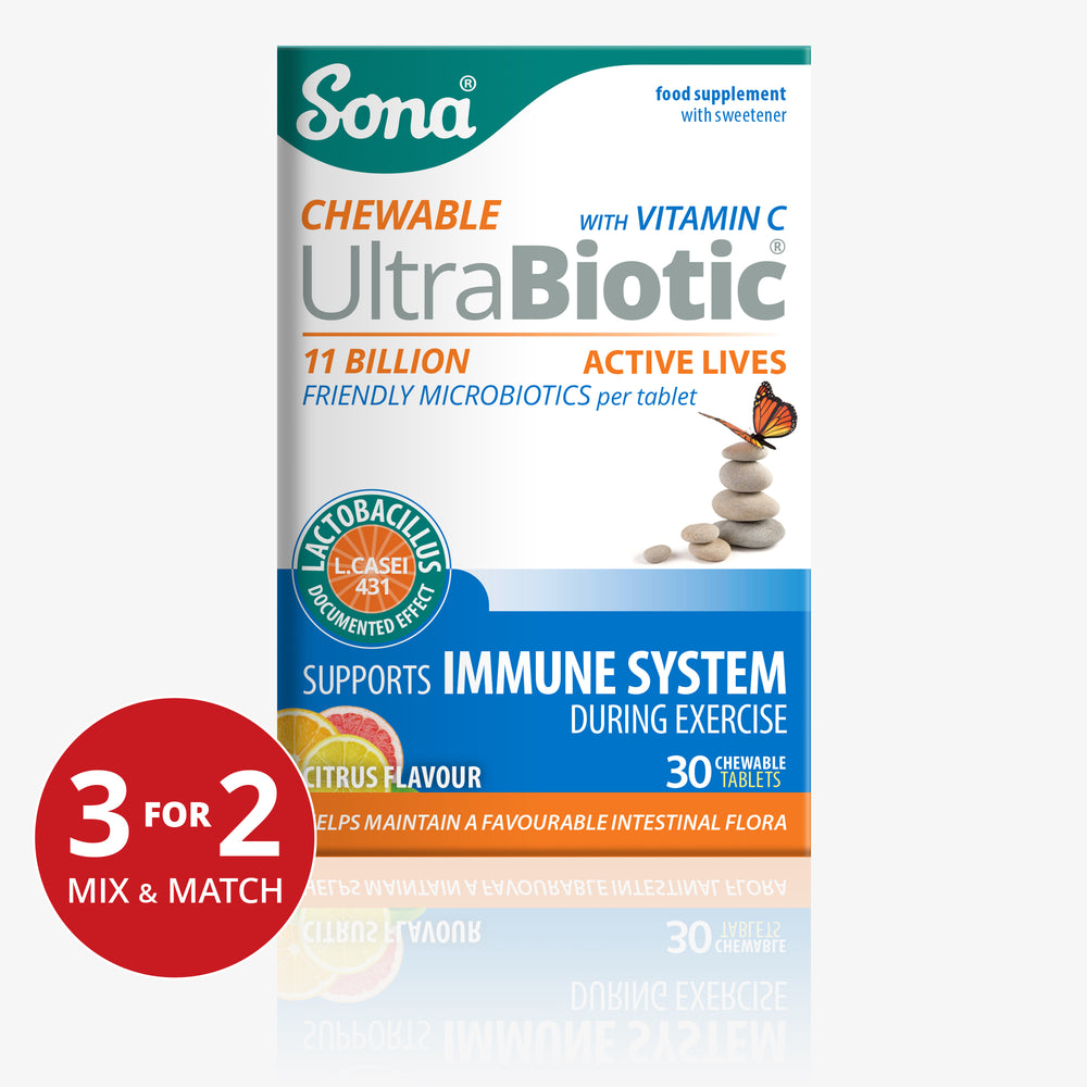 
                      
                        UltraBiotic Active Lives - Chewable Probiotics
                      
                    