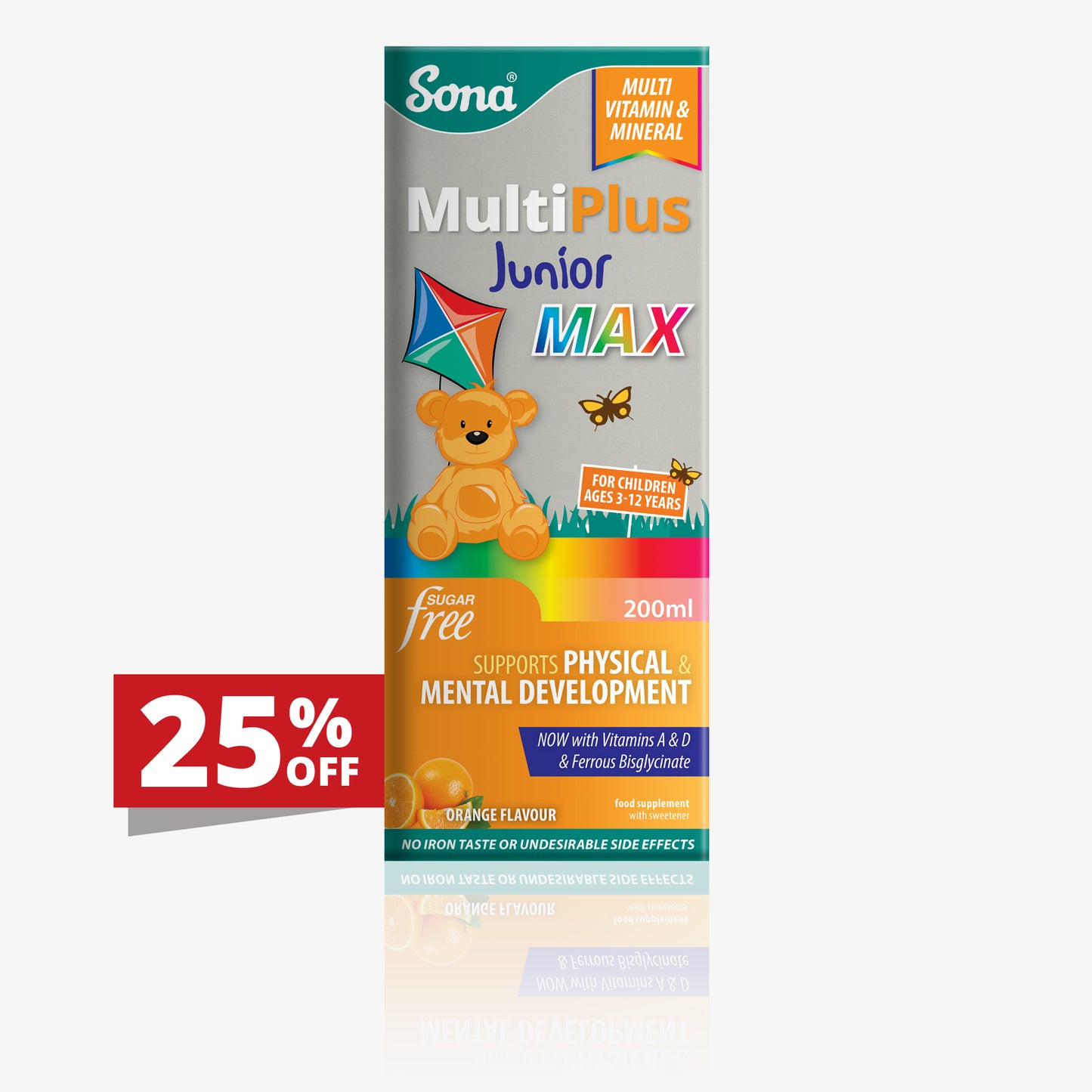 MultiPlus Junior MAX - Complete Multivitamin / Multimineral for Children