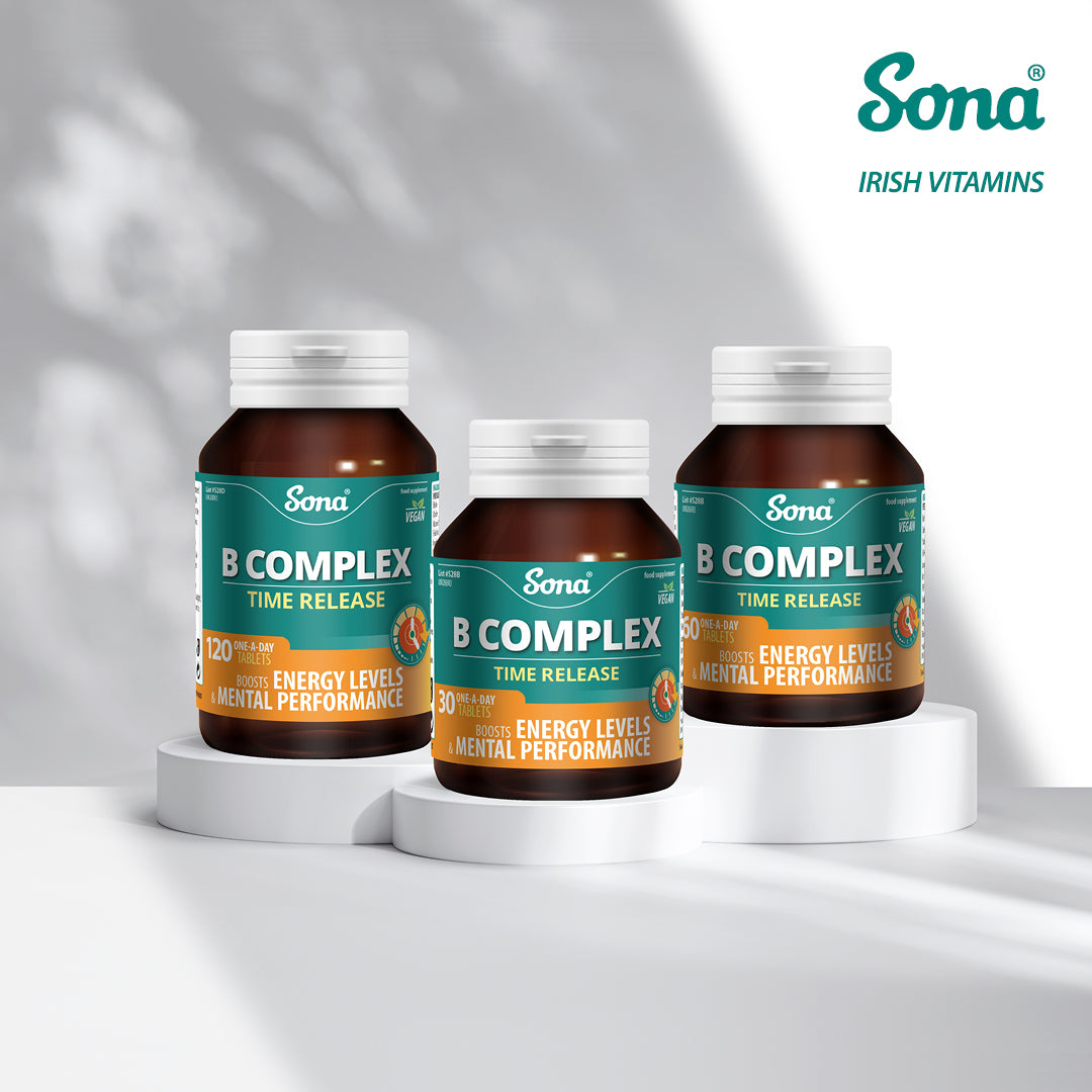 B Complex - Vitamin B Time Release (30/60/120 tablets)