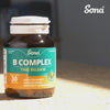 Sona B Complex. Vitamin B supplement. Time release tablets. Boosts energy levels & mental performance. Relieve stress.