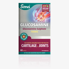  Sona Glucosamine is a high strength supplement and an essential building block for healthy joints. It also plays a vital role in building cartilage, ligaments and tendons.