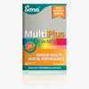 Sona MultiPlus Iron Free is a multivitamin and mineral for adults who want to or need to avoid extra iron in their diet. For overall health and wellbeing. 