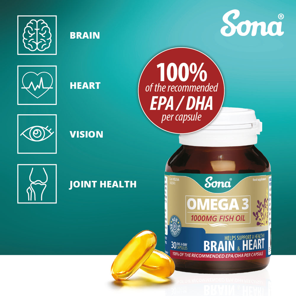 
                      
                        Omega 3 - Fish Oil (30 / 90 Capsules)
                      
                    