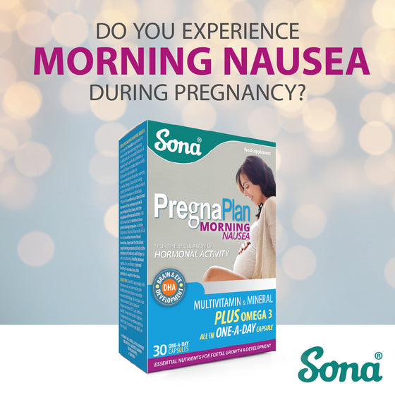 PregnaPlan Morning Nausea - Pregnancy Supplement Suitable for Nausea