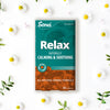 Sona Relax is a herbal formula with vitamin B6 to promote calm & soothing energy, relaxation and natural sleep, in times of stress or restlessness. 